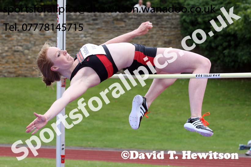 Womens high jump, EAP International Combined Events, Hexham Northumberland. Photo: David T. Hewitson/Sports for All Pics